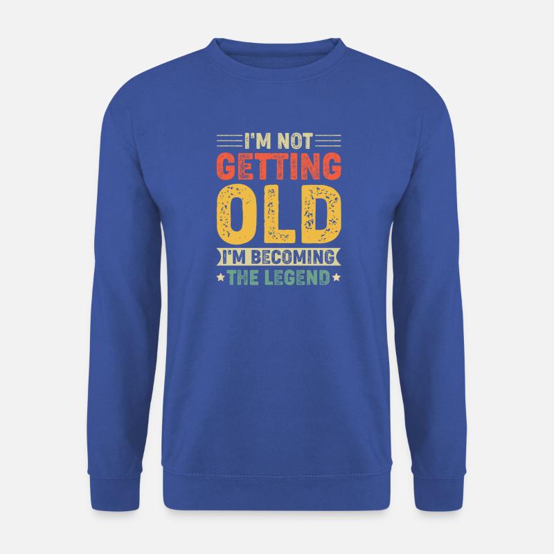 Legendäres Jubiläum im Retro-Stil - Unisex Pullover - Royalblau