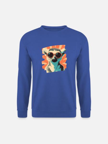 Lemur - Unisex Pullover - Royalblau