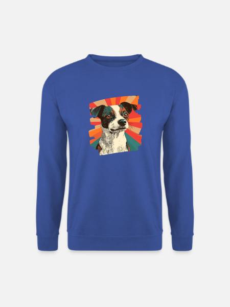 Jacky Russell - Unisex Pullover - Royalblau