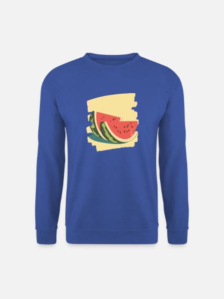 Wassermelone - Unisex Pullover - Royalblau