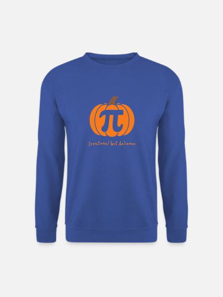 Kürbis Pi Mysteriöses Halloween - Unisex Pullover - Royalblau
