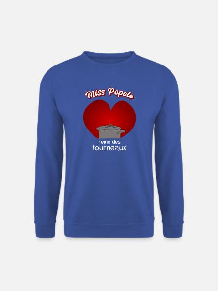 Miss Meals Original Geschenk Küche Mama - Unisex Pullover - Royalblau