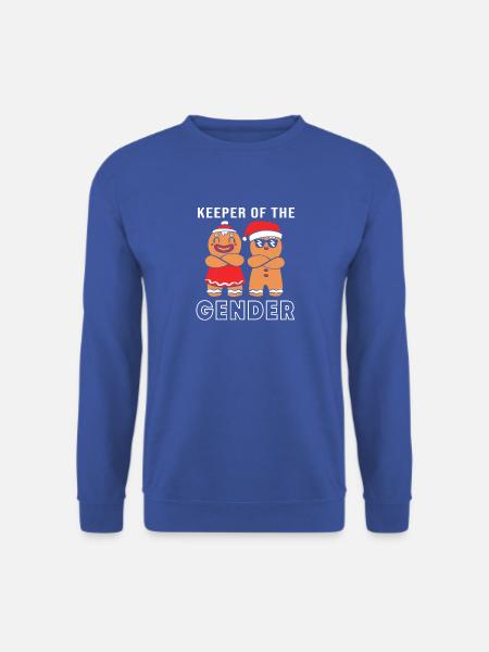 Babyparty Weihnachten werdende Eltern - Unisex Pullover - Royalblau