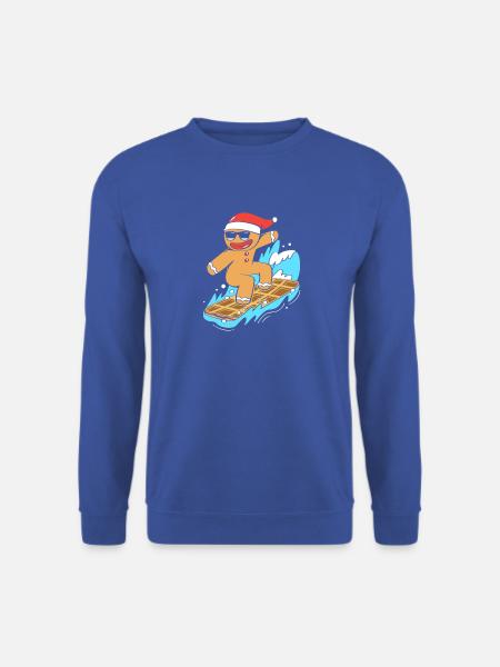 Lebkuchenmann Weihnachten Lebkuchen - Unisex Pullover - Royalblau