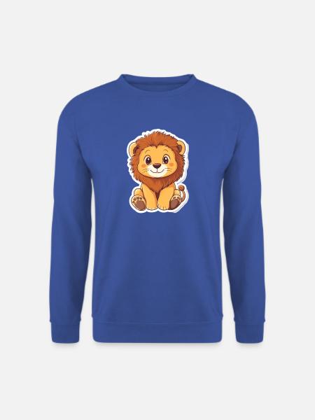 Löwe - Unisex Pullover - Royalblau