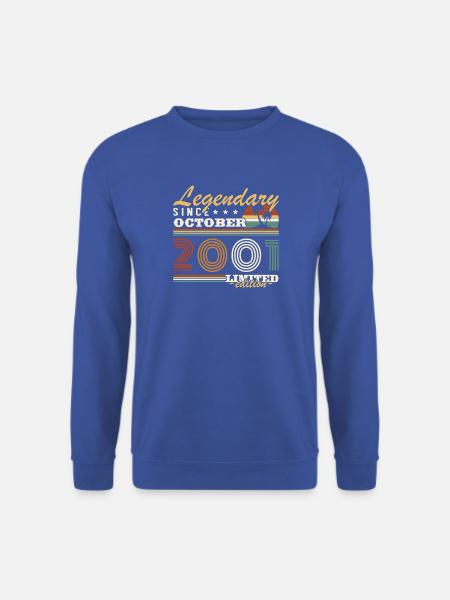 Legendär seit Oktober 2001 in limitierter Auflage - Unisex Pullover - Royalblau