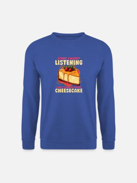 Kuchen Käsekuchen - Unisex Pullover - Royalblau