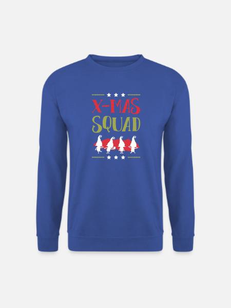 X-Mas Squad - Unisex Pullover - Royalblau