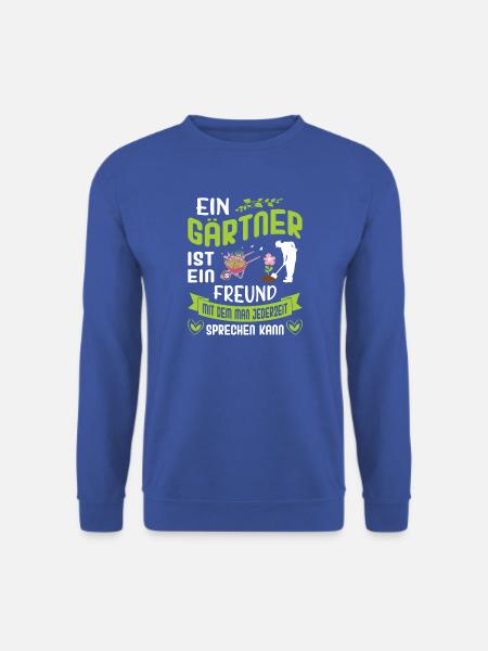 Garten Gärtner Gärtnern Gartenarbeit Gartenarbeit - Unisex Pullover - Royalblau