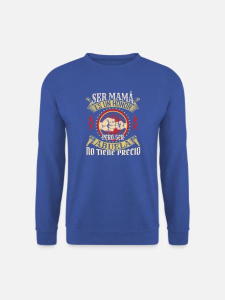 Ser Mama Es Un Honor Abuela - Unisex Pullover - Royalblau