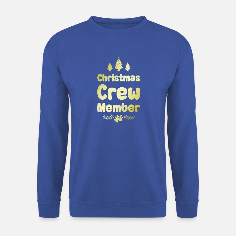 Weihnachten Crew Christmas - Unisex Pullover - Royalblau