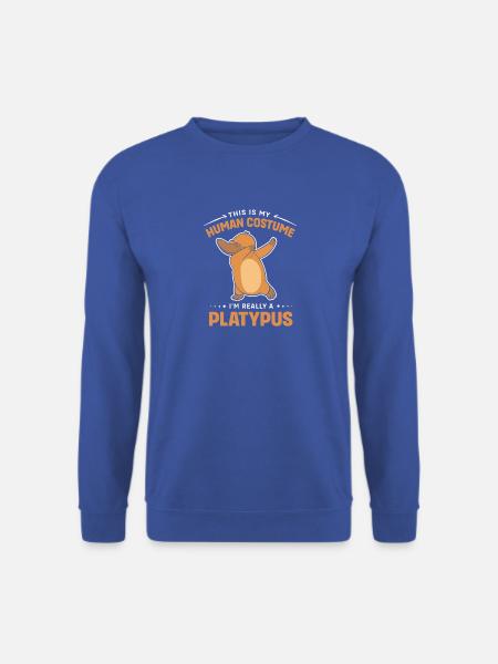 Schnabeltier - Unisex Pullover - Royalblau