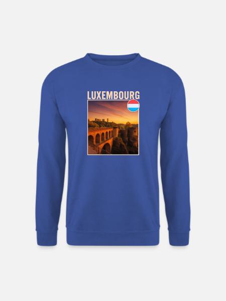 Luxemburg - Unisex Pullover - Royalblau