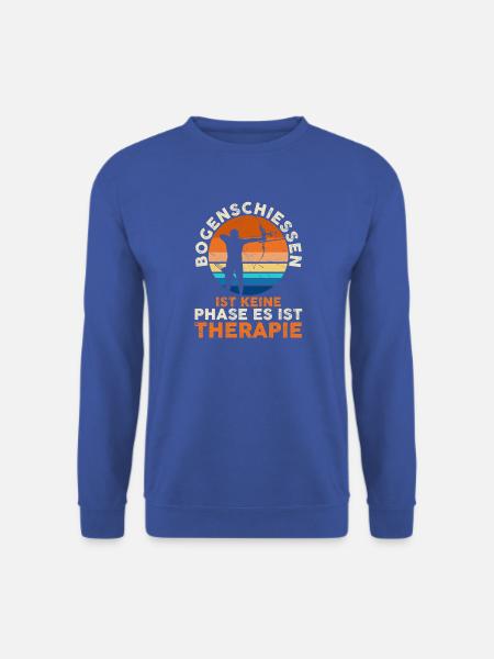 Bogenschütze Bogensport Bogenschießen - Unisex Pullover - Royalblau
