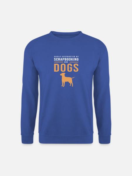 Scrapbooking Scrapbook - Unisex Pullover - Royalblau