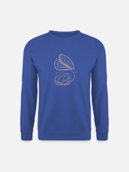 Austern - Unisex Pullover - Royalblau