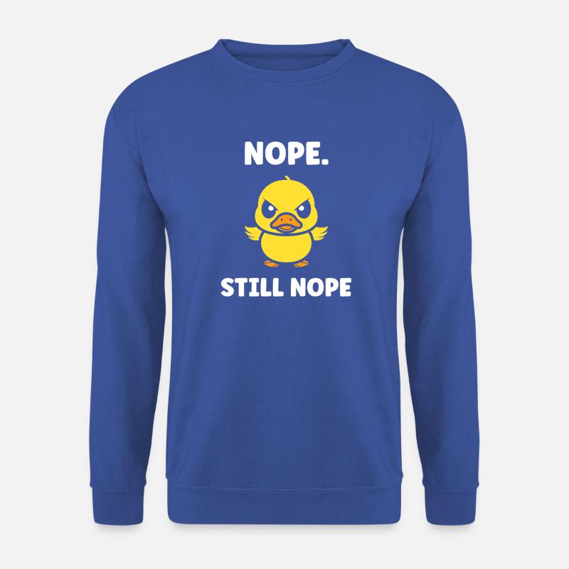 Rebellisches Mädchen, danke nochmal - Unisex Pullover - Royalblau