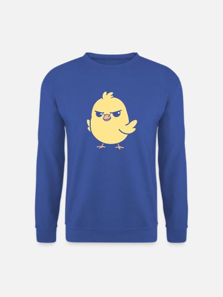Gelbes, zähes Küken - Unisex Pullover - Royalblau