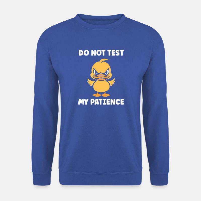 Furious Duckling: Patience Tested - Unisex Sweatshirt - royal blue