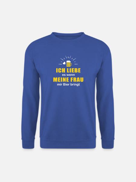 Ich Liebe Meine Frau - Unisex Pullover - Royalblau