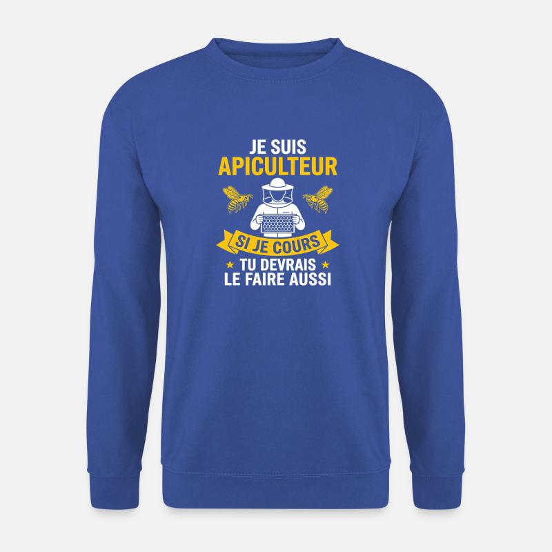 Ich bin Honigbienenzüchter - Unisex Pullover - Royalblau