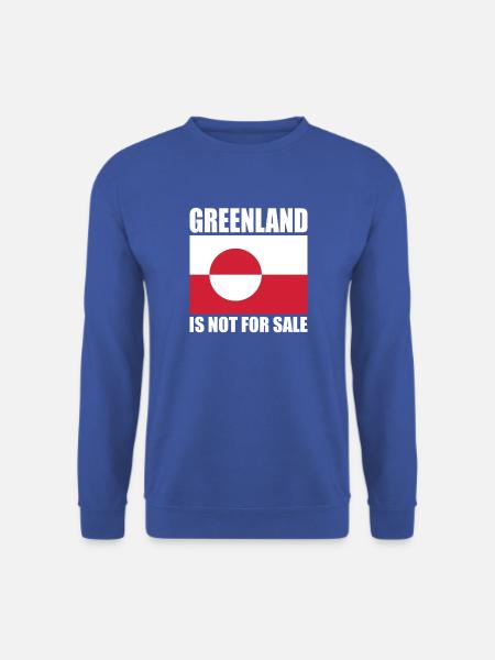 Greenland Is Not For Sale - Unisex Pullover - Royalblau