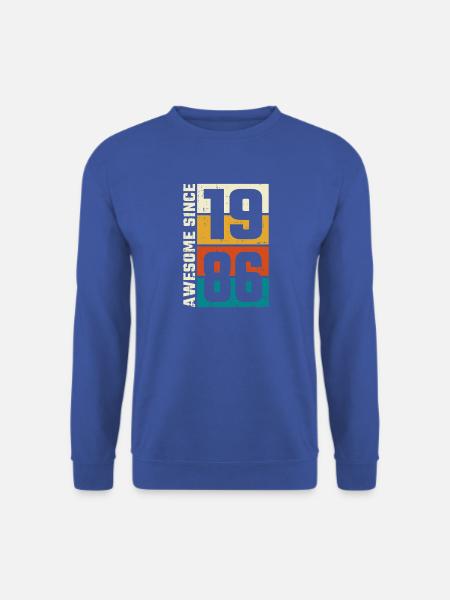 Retro 1986 Spiele-Logo - Unisex Pullover - Royalblau