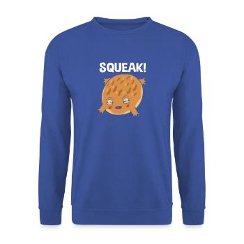 Desert Rain Frog Frosch - Unisex Pullover - Royalblau - Vorne - Alina (178cm) & Michal (187cm)