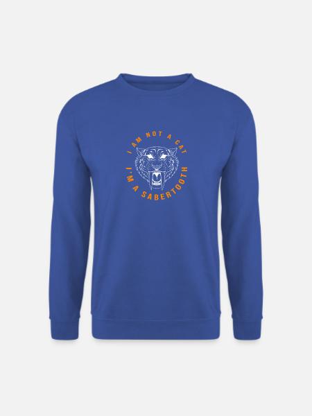 Säbelzahntiger Urzeit - Unisex Pullover - Royalblau