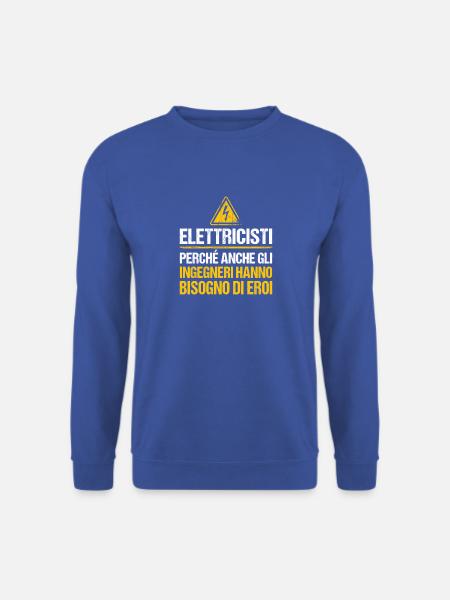 Gift Master Electricity Engineers - Unisex Pullover - Royalblau