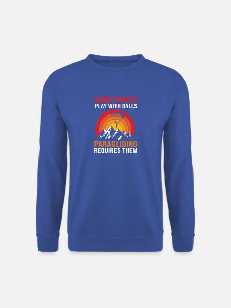 Paragliding Skydive - Unisex Pullover - Royalblau