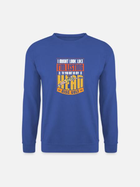 Disc Golf Geschenke Discgolf - Unisex Pullover - Royalblau