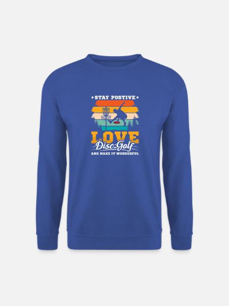 Disc Golf Geschenke Discgolf - Unisex Pullover - Royalblau