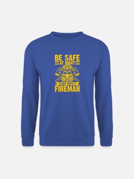Nachtfeuerwehr Sicherheitsheld - Unisex Pullover - Royalblau
