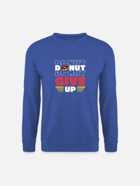 Donut Fastfood - Unisex Pullover - Royalblau