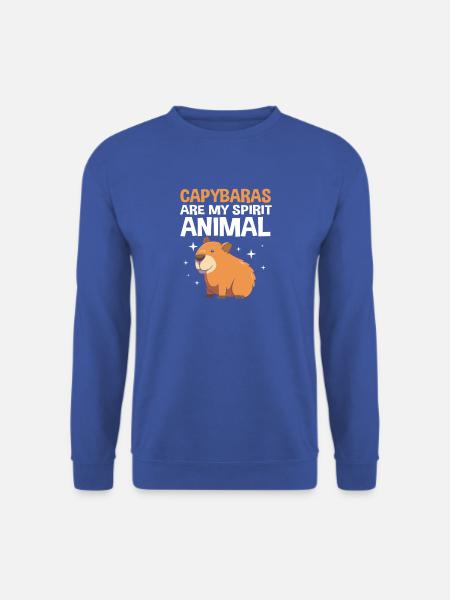 Capybara Capibara - Unisex Pullover - Royalblau