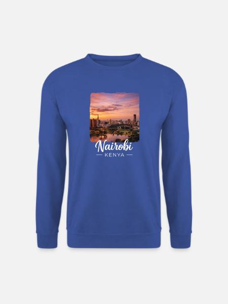 Nairobi Kenya - Unisex Pullover - Royalblau