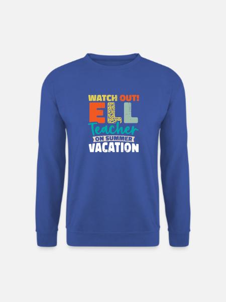ELL-Lehrer englische Sprache - Unisex Pullover - Royalblau