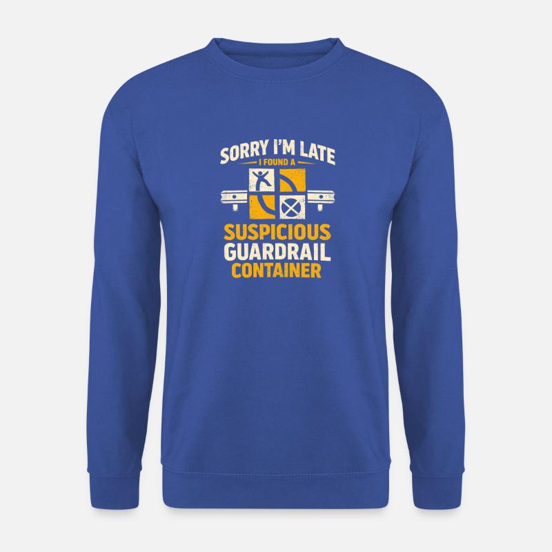 Zu spät wegen Geocaching - Unisex Pullover - Royalblau