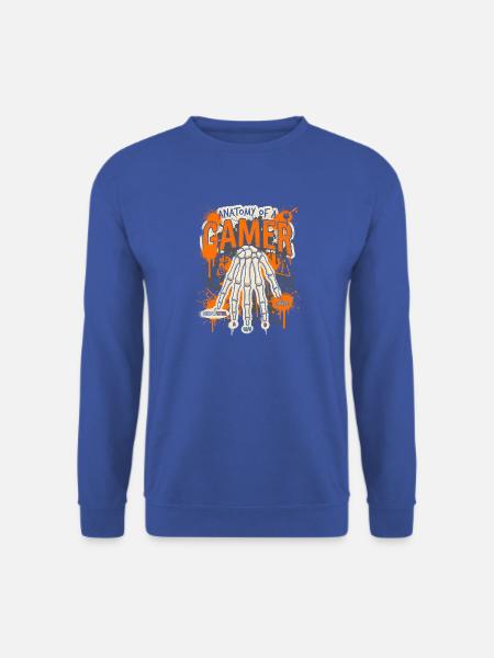 Anatomie eines Gamers - Unisex Pullover - Royalblau