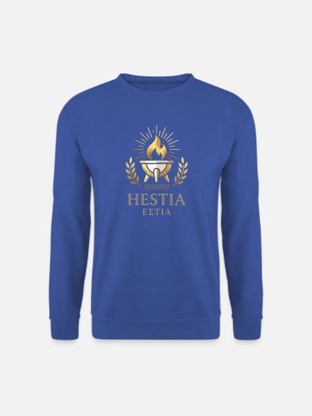 Hestia Flammenemblem mit Lorbeer - Unisex Pullover - Royalblau