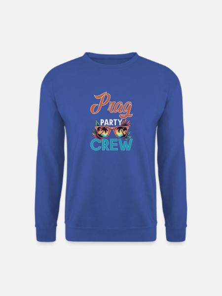 Prag Crew - Unisex Pullover - Royalblau
