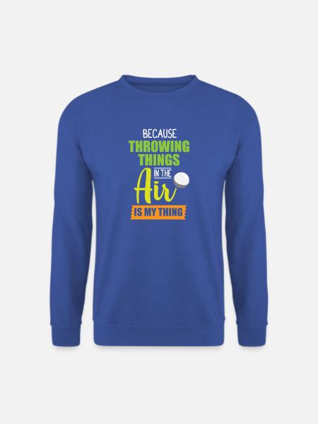 Diskuswurf Diskuswerfen Diskus diskuswerfer - Unisex Pullover - Royalblau