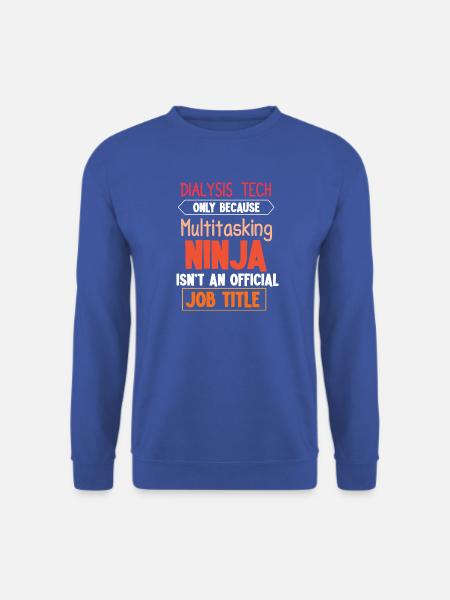 Dialysetechniker dialyse nephrologie - Unisex Pullover - Royalblau