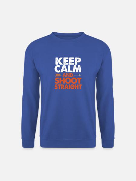 Bogen Bogenschütze Bogenschießen - Unisex Pullover - Royalblau