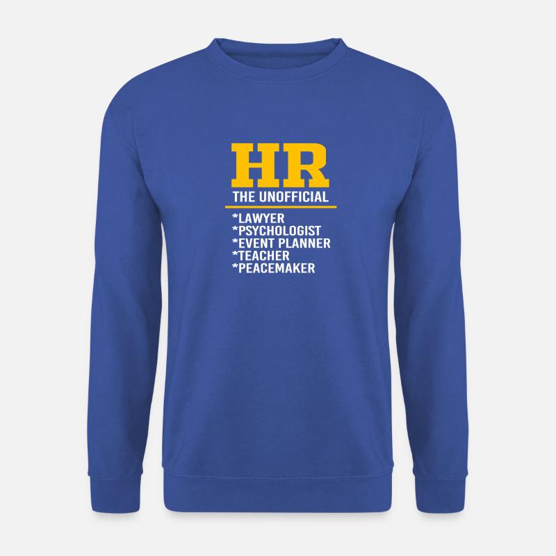 HR Manager - Unisex Pullover - Royalblau