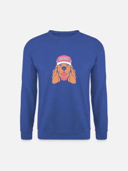 Cocker Spaniel Vater - Unisex Pullover - Royalblau