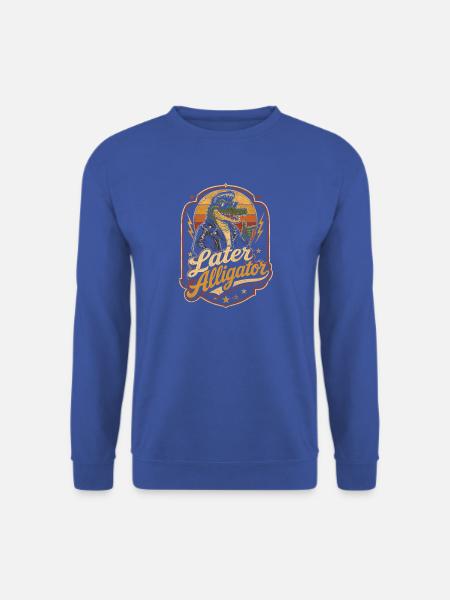 Later Alligator Biker-Alligator - Unisex Pullover - Royalblau