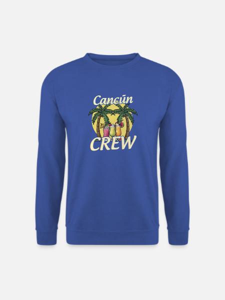 Cancun Crew - Unisex Pullover - Royalblau