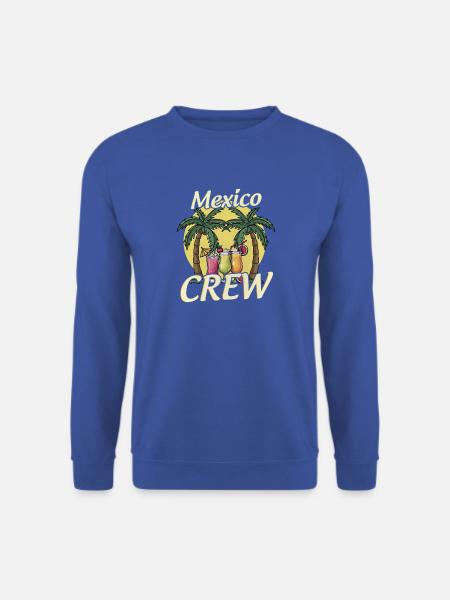 Mexiko Crew - Unisex Pullover - Royalblau